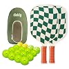 Pickleball Paddle Set of 2, Roto-Molded Pickleball Balls 12 Pack, Pickle Ball Set for Women Men Bennigers