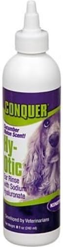Conquer Hy-Otic Ear Rinse With Sodium Hyaluronate, 8 oz.