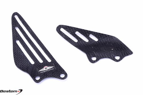 Bestem Cbka-1406-Hgd Carbon Fiber Heel Plate Guards For Kawasaki Zx14 2006 - 2013 #TOP3