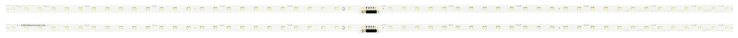 UN65NU6900F UN65NU7100F UN65RU7200F ETC. LED Backlight Strips (2) New