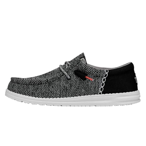 Image of HEYDUDE Men's Wally Funk Open Mesh | Men's Shoes | Men Slip-on Loafers | Comfortable & Light-Weight