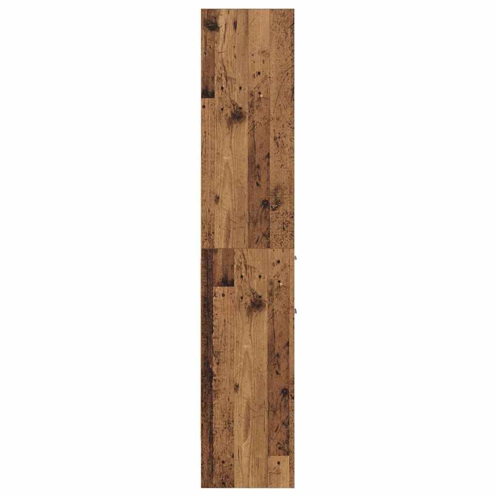 Generisch Bücherregal Altholz 40 x 35 x 180 cm Holzwerkstoff,Möbel,Regalsysteme,Bücherregale Bücherschränke-875439