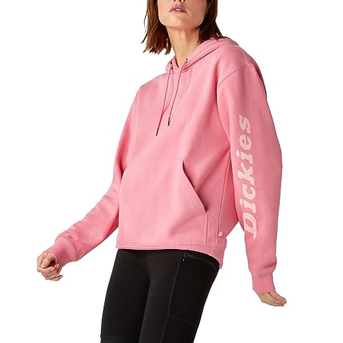 Image of Dickies womens Heavyweight Logo Sleeve Pullover