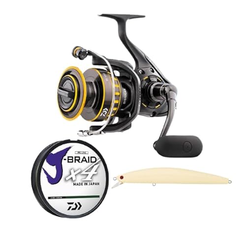 Daiwa BG Reel Kit with Braided Line and SP Minnow