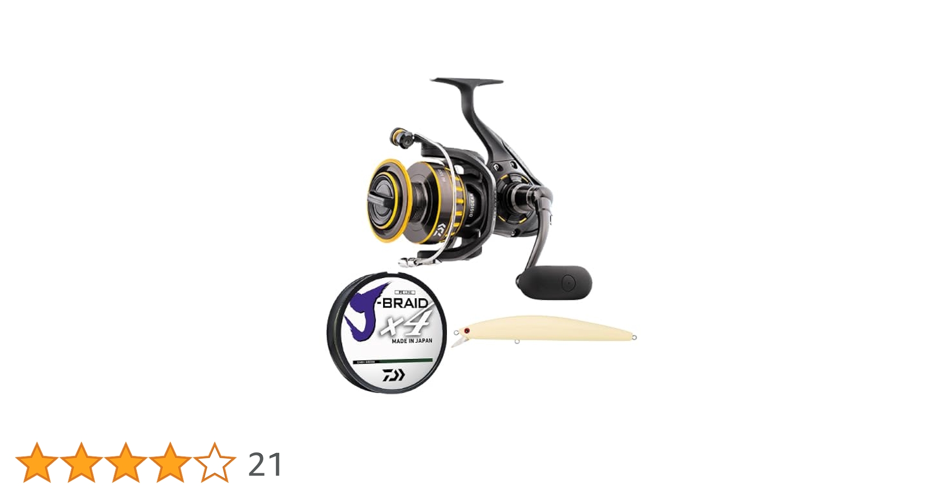 Amazon | ダイワ(DAIWA) ライン付リール SPミノーキット BG4000
