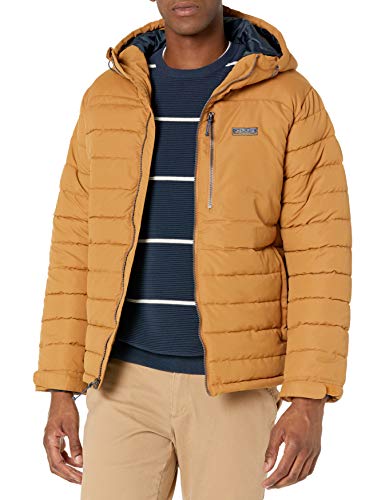 Cherokee - Men's Outerwear Herren Taslon Quilted Puffer Thermojacke, weizenfarben, Large Cover