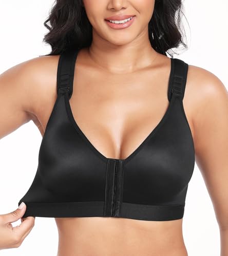 Soutien-gorge post-chirurgie ajustable à enfilage avant facile - 5