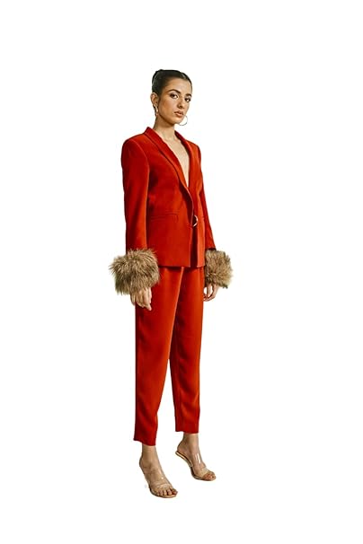 Heart Up My Sleeves Fur Cuffs Brown