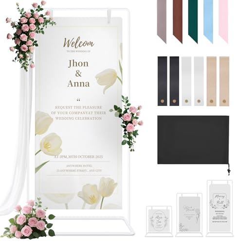 Wedding Sign Holder Easel for Events and Receptions