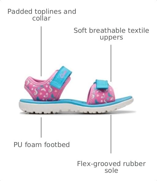 Image of Clarks Unisex Adult Surfing Tide
