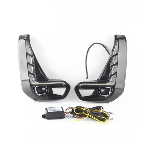 Feux de jour LED DRL étanches et antibrouillards avec clignotants pour Hilux Revo