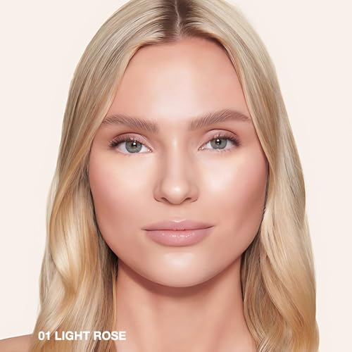 Kaely Under Eye Brightener,Conceal Brighten Dark Circles,Color Correcting Pot Concealer For Dark Circles,Corrector De Ojeras,Waterproof,Anti-Aging,Vegan Makeup & Cruelty-Free,01 Light Rose thumb #1
