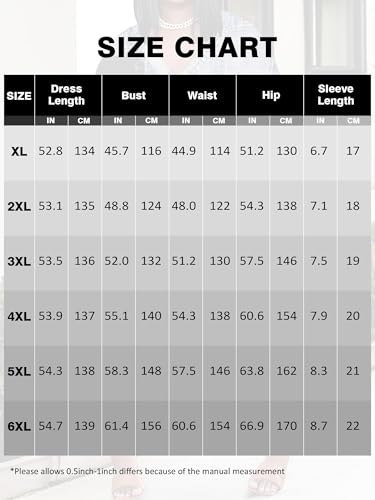 Image of SUZONANA Plus Size Denim Print Maxi Dresses for Women Casual V Neck Short Sleeve with Pockets Soft Jean Look Dress XL-6XL
