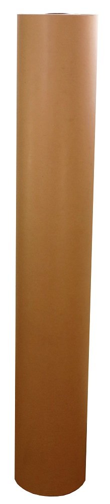 1 Small Roll Of 88gsm Pure Kraft Brown Wrapping Parcel Paper - Size 500mm Wide x 50 Metres - Packaging Mailing Postal