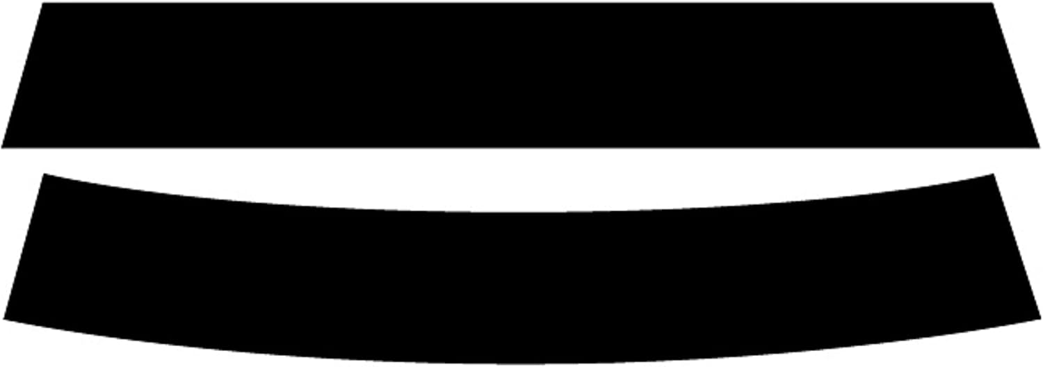 True Line Automotive Precut Window Tint Kit Compatible with Buick Grand National 2 Door Coupe 1981-1987 35% Fronts 5% Backs