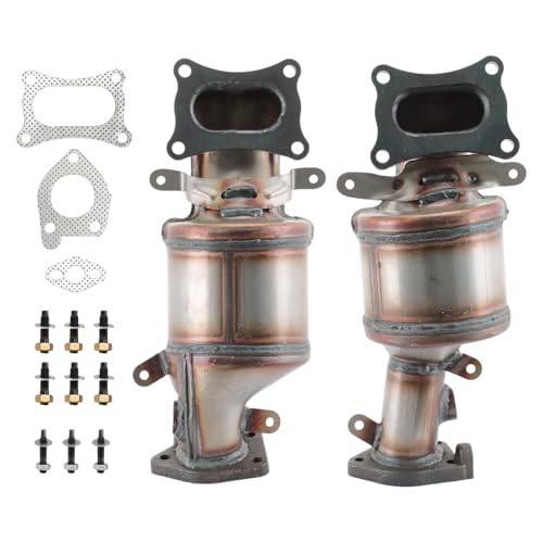 AParts 672145/672146 Catalytic Converter Kit for Honda Accord/Accord Crosstour 2010-2011, Odyssey 2009-2010, Pilot/Ridgeline 2009-2011, Acura MDX 2010-2011, TL 2009-2011; Front & Rear