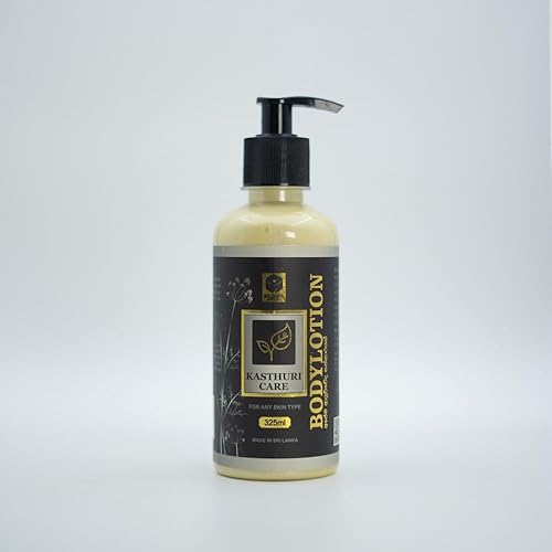 Kasthuri Care Loción corporal - Brillo natural y humedad para todo tipo de piel - Con cúrcuma, Aralu, Kokum y Venivel - 11.0 fl oz
