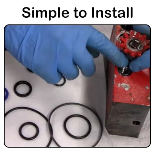 Image of 3 Ton Floor Jack Seal Kit Complete Repair Set, Oil Seal & O-Ring Replacement Kit for Horizontal Hydraulic Jacks