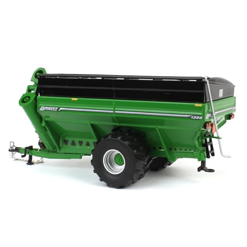 Spec Cast vehículo a escala 1:64 Brent 1398 Grain Cart verde miniatura 4