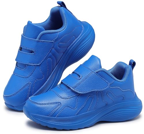 Little Boys Shoes for Girls Sneakers Comfortable Casual Walking Running Kids Shoes Blue 34