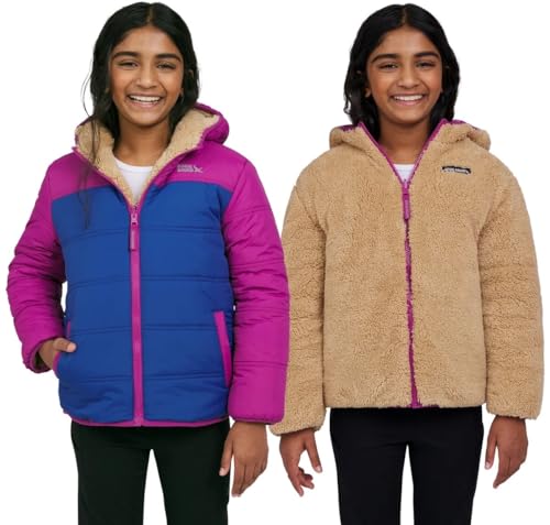 Image of Eddie Bauer Kids Reversible Plush Hoodie Jacket