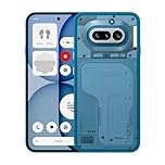 Nothing Phone (4a) - 50 MP Triple Camera with Up To 70X ultra Zoom, Transparent Design Smartphone, Long Lasting Battery and 50W Fast Charge, 120Hz AMOLED Display and Glyph Bar, 12GB + 256GB -Blue