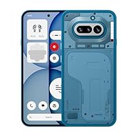 Nothing Phone (4a) &ndash; Triple Camera 50MP, Ultra Zoom, Transparent Smartphone, Long Lasting Battery, Fast Charging 50W, AMOLED 120Hz, Glyph Bar, 12GB+256GB &ndash; Blue