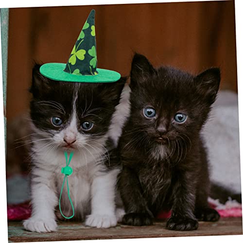 SEWACC 1 Conjunto De Roupas Para Animais De Estimação Cachecol Verde Bandana Verde Decoração Verde B