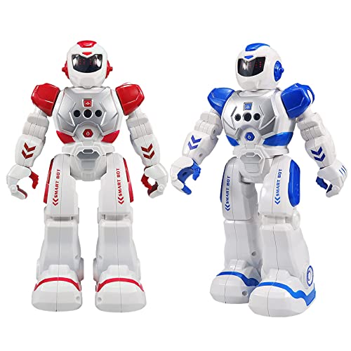 Sikaye Remote Control Robot For Kids, Intelligent Programmable Robot With Infrared Controller Toys, Dancing, Singing, Moonwalking And Led Eyes, Gesture Sensing Robot Kit For Childrens Entertainment #TOP4
