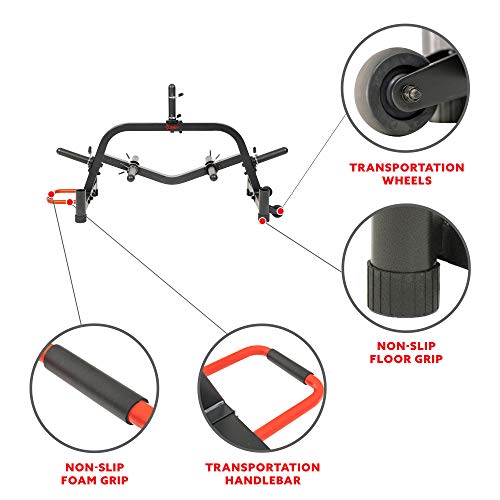 Sunny Health & Fitness Multi-Weight Plate And Barbell Rack Storage Stand - Sf-Xf9938 , Black #TOP3