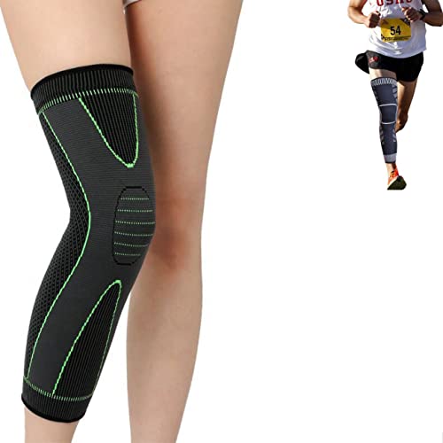 Joelheira De Compressão Meia Para Articulação Dores Ortopédica, unissex, caneleira de comprimento ac