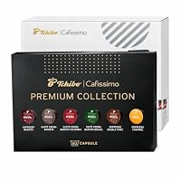 Tchibo CAFISSIMO Pure Plus Kaffeemaschine, Schwarz, 1250 W, 800 ml, mit 60 Kapseln der Premium-Kollektion, Espresso Barista, Caffè Crema, Kolumbia und Brasil, Espresso Caramel, Double Choc – Ansicht 1