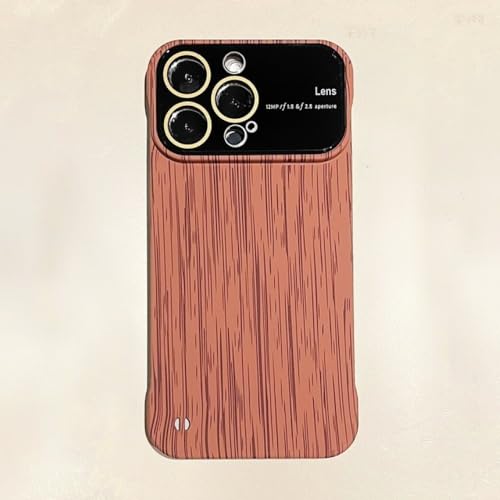 Coque bois iPhone 14 Pro Max ultra fine et sans bords pour un style naturel au bureau