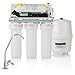 NATURE WATER PROFESSIONALS Equipo de Osmosis Inversa de 6 Etapas - Bomba Eco + Membrana Vontron de 100GPD + Filtros Nature Water Professional - Capacidad Media 5L - Filtración de Agua Potable
