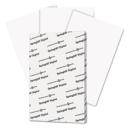 Springhill Cardstock Papier, Witpapier, 199 kg, 11 x 17, 92 helder, 1 Ruam/250 Vellen - Index Card Stock, dik papier (015334R)