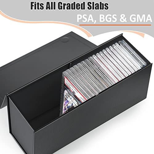 Psa Graded Card Storage Box, Psa Graded Card Storage Holder Container Toploader Box - 2 Pack #TOP1