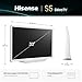 Hisense 32S5Q Deco TV, 80cm (32 Zoll), FHD QLED, HDR10, Dolby Atmos, QLED Colour, 60Hz, DVB-T2+C+S2 Tuner, WiFi, HDMI, Gallerie Mode, Kunst-Inspiriertes Design, Rauschreduzierung, DTS Virtual: X