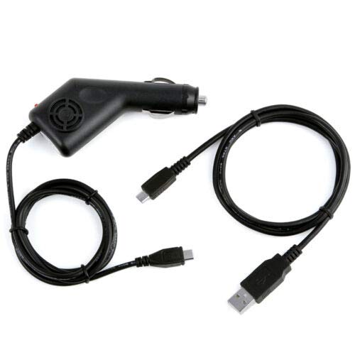 Cargador de auto con cable USB para tablet AT&T ASUS Memo Pad 7 LTE miniatura 2