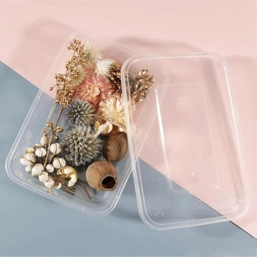 Caja de flores secas para velas y decoración miniatura 1