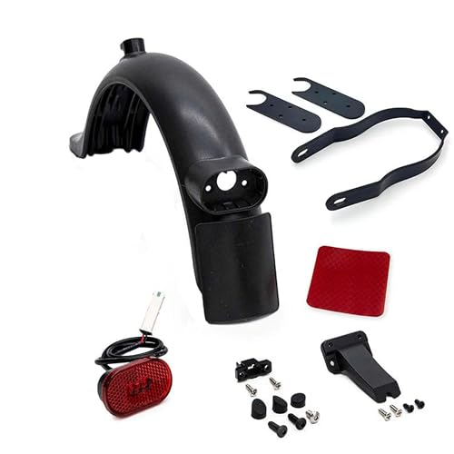 eWheel Kit guardabarros con soporte en plastico 8,5/10" para 1S, Essential, Pro, Pro2 y Mi3 para patinete eléctrico protección contra agua y suciedad para mantener tu patinete más limpio en uso diario