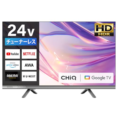 `[i[X er 24^ Googleer 24C` X}[ger HDRΉ GoogleCast X}zA Bluetooth GoogleAVX^g Dolby Audio HDMI2n YouTube Prime Video JL