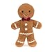 Jellycat Jolly Gingerbread Fred Stuffed Toy, Original 8 inches - Christmas Plush Décor
