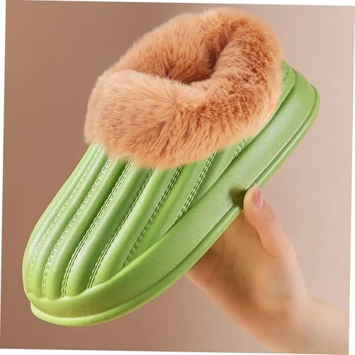 Plantillas para zapatos con forro de piel gruesa y cálida miniatura 6
