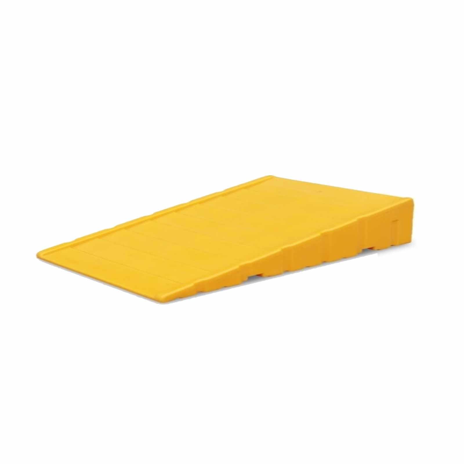 Rampa do palet rozsypowych HDPE 1500 funtów Dok załadunkowy Podjazd Plastikowa rampa wielokrotnego użytku do supermarketu garażowego(80x30x120cm)