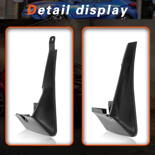 Image of 2019 C-HR Mud Flaps Mud Guards Compatible with Toyota CHR 2018 2019 Splash Guard No Drilling Required All Weather Mudflaps(Set of 4)
