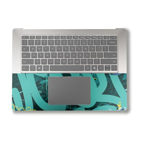 Image of Laptop Skin Compatible with Alienware M18 R2 (2024) - CyanTag - Premium 3M Vinyl Protective Wrap Decal Cover - Easy to Apply | Crafted in The USA by MightySkins