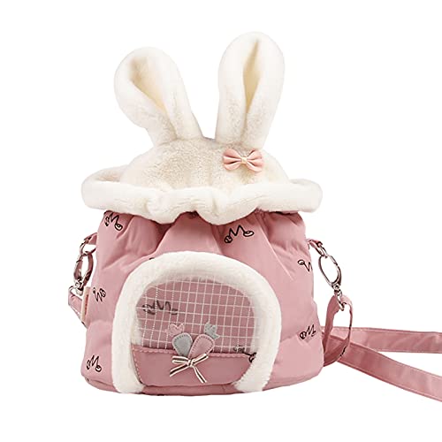 Sunydog-Sac de Transport pour Hamster Petit Sac de Transport pour Animaux Sac de Voyage Portable pour Hamster Lapin écureuil cochons d'Inde Souris