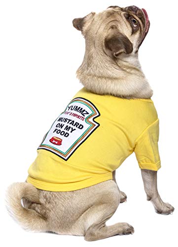 Parisian Pet - Mustard Licker - Funny Dog Costumes | Halloween Outfit For Pets| Size - M #TOP2