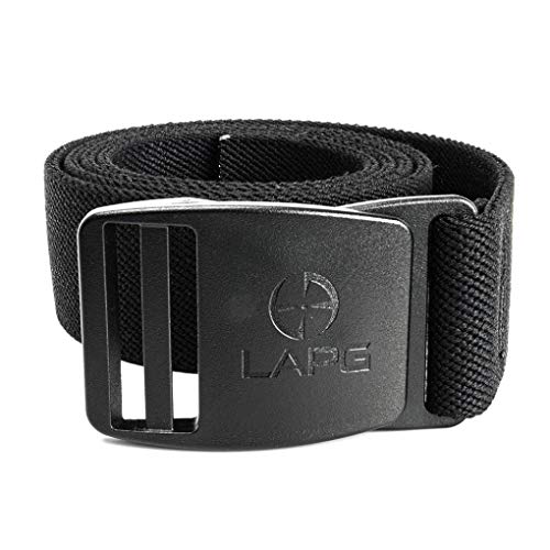 LA Police Gear Lightweight Elastic Stretch Ops Men's Belt, Stretchy Men's Belt