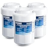 Water Filter Replacement Compatible with GE MWF, SmartWater MWFP, MWFA, GWF, HDX FMG-1, WFC1201, RWF1060, 197D6321P006, Kenmore 9991, Pack of 3, By DESENRUIS